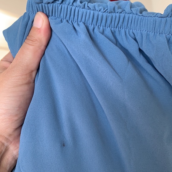 Show Me Your Mumu Hacienda Maxi Dress Blue Crisp - Picture 8 of 9